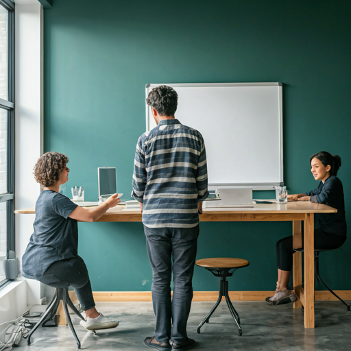 Real classroom training session
